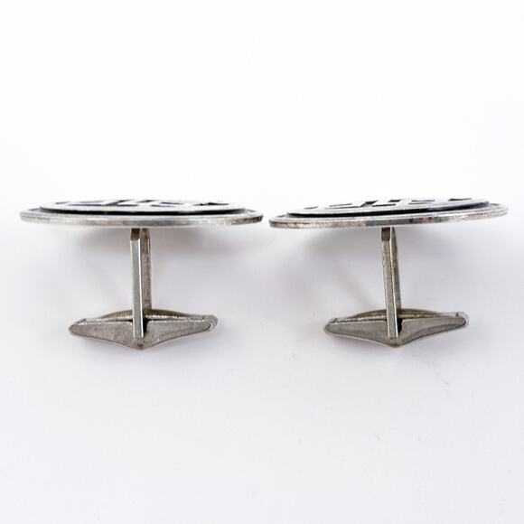 Vintage Sterling Silver 925 Celtic Knot Design Cufflinks - Picture 4 of 8